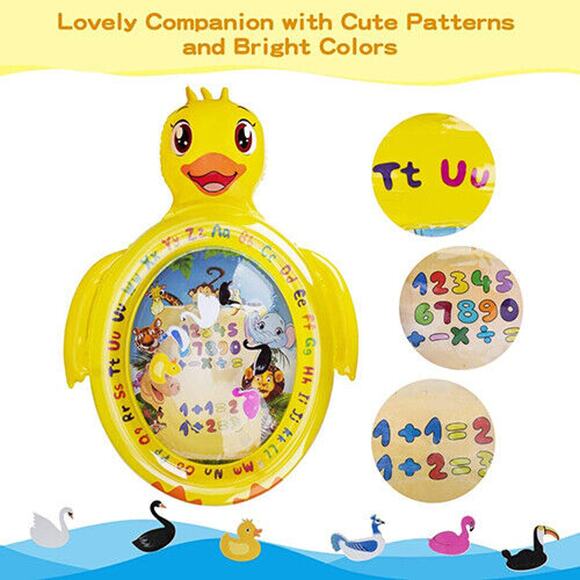 Tummy Time Water Play mat Baby & Toddlers Inflatable PVC Fun time Playmat Summer - Picture 4 of 12